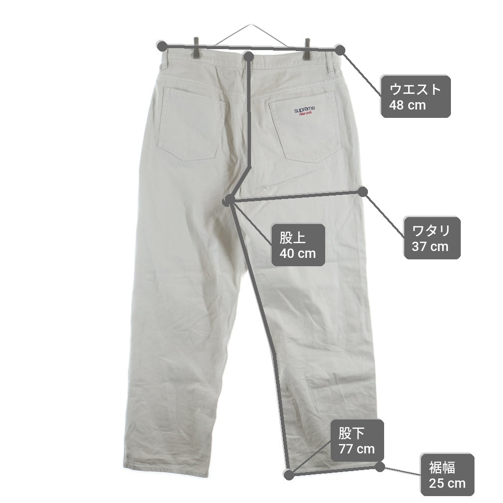 SUPREME(シュプリーム) 24AW Baggy Jean バギー デニム ジーンズ デニム パンツ ベージュ