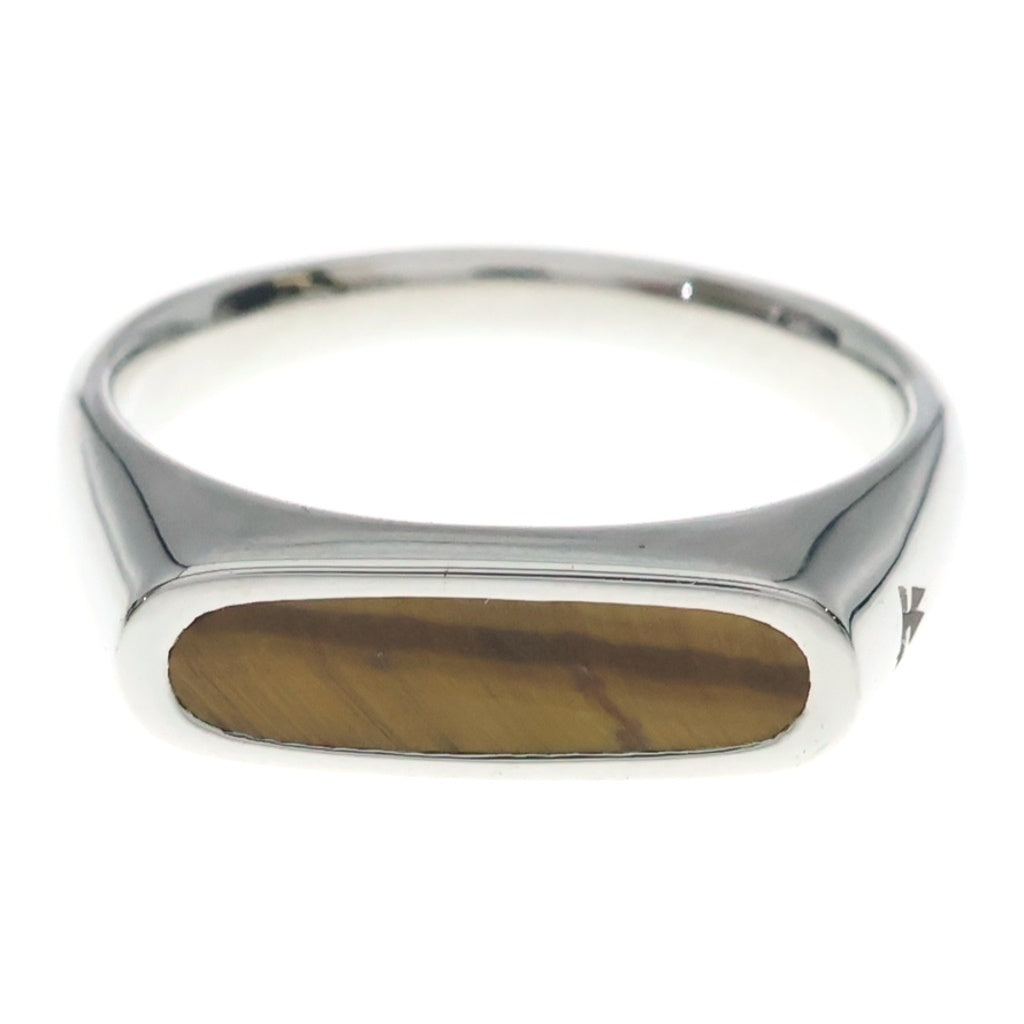 TOMWOOD(トムウッド) Mario Ring Tiger Eye マリオ リング タイガーアイ シルバー UW47-100655 レディース