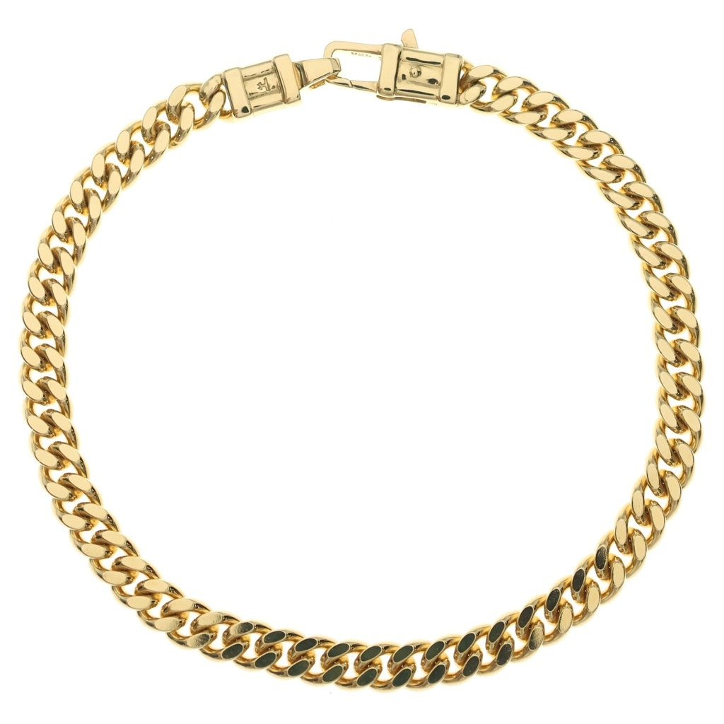 TOMWOOD(トムウッド) Curb Bracelet L カーブブレスレット ゴールド UM46‐100254 レディース