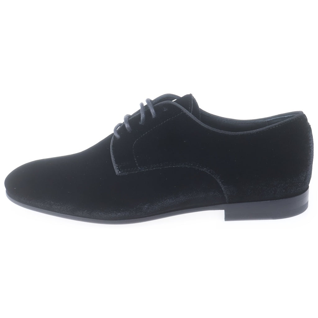 GIUSEPPE ZANOTTI(ジュゼッペ ザノッティ) Velvet Derby Shose ベルベット ダービー シューズ ブラック IU00088
