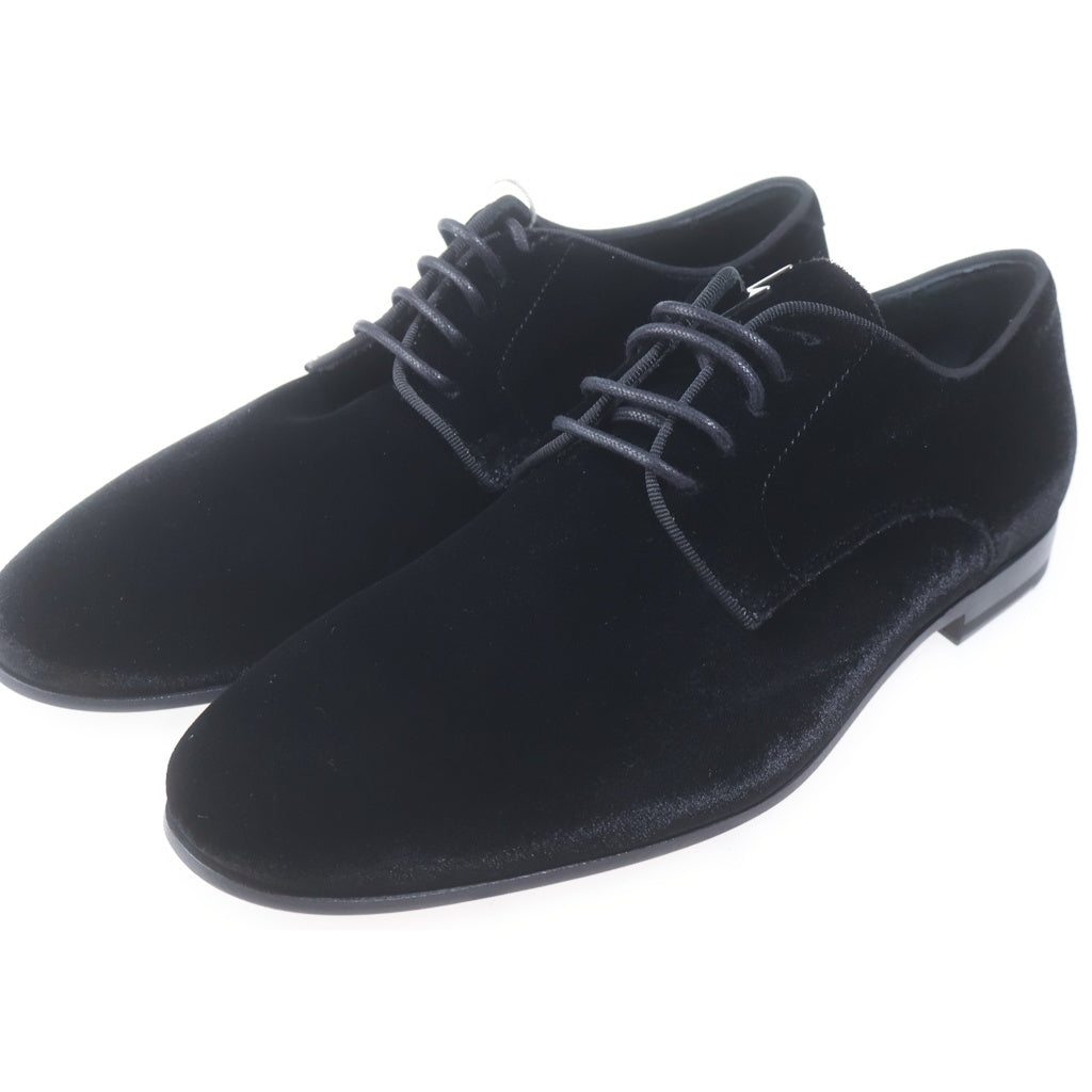 GIUSEPPE ZANOTTI(ジュゼッペ ザノッティ) Velvet Derby Shose ベルベット ダービー シューズ ブラック IU00088