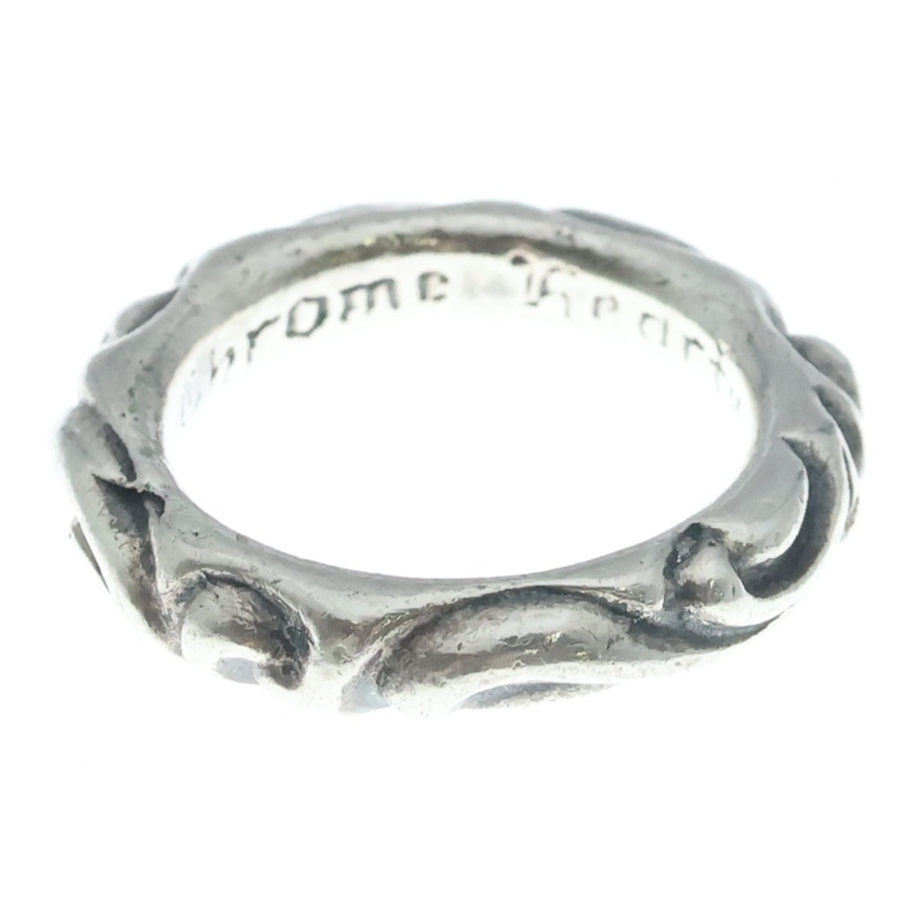 CHROME HEARTS(クロムハーツ) SCRL BAND スクロールバンド リング シルバー BCA351