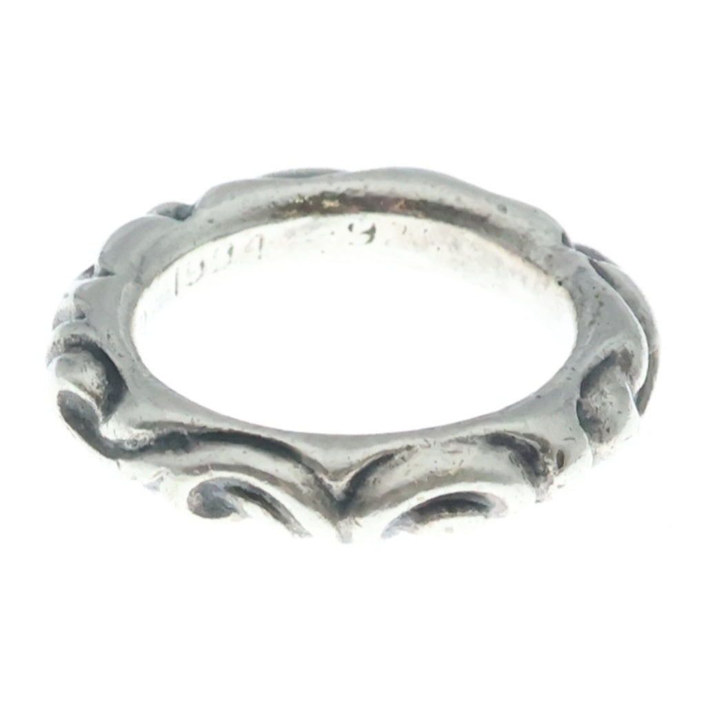 CHROME HEARTS(クロムハーツ) SCRL BAND スクロールバンド リング シルバー BCA351