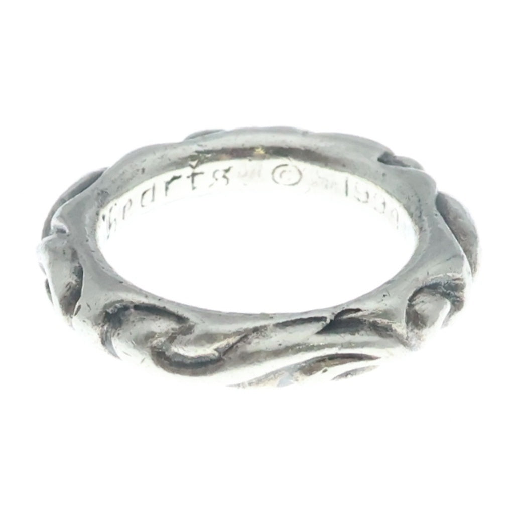 CHROME HEARTS(クロムハーツ) SCRL BAND スクロールバンド リング シルバー BCA351