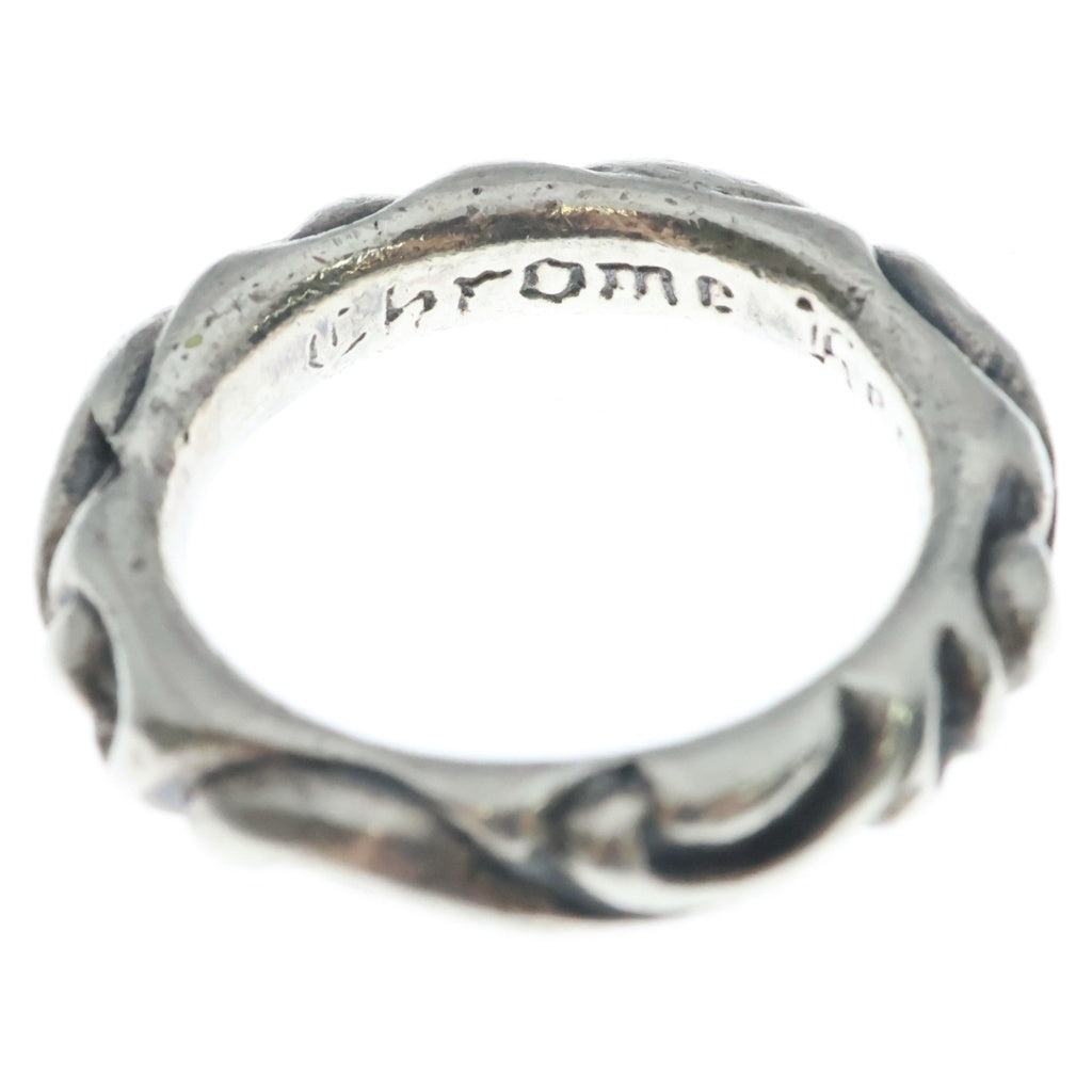 CHROME HEARTS(クロムハーツ) SCRL BAND スクロールバンド リング シルバー BCA351
