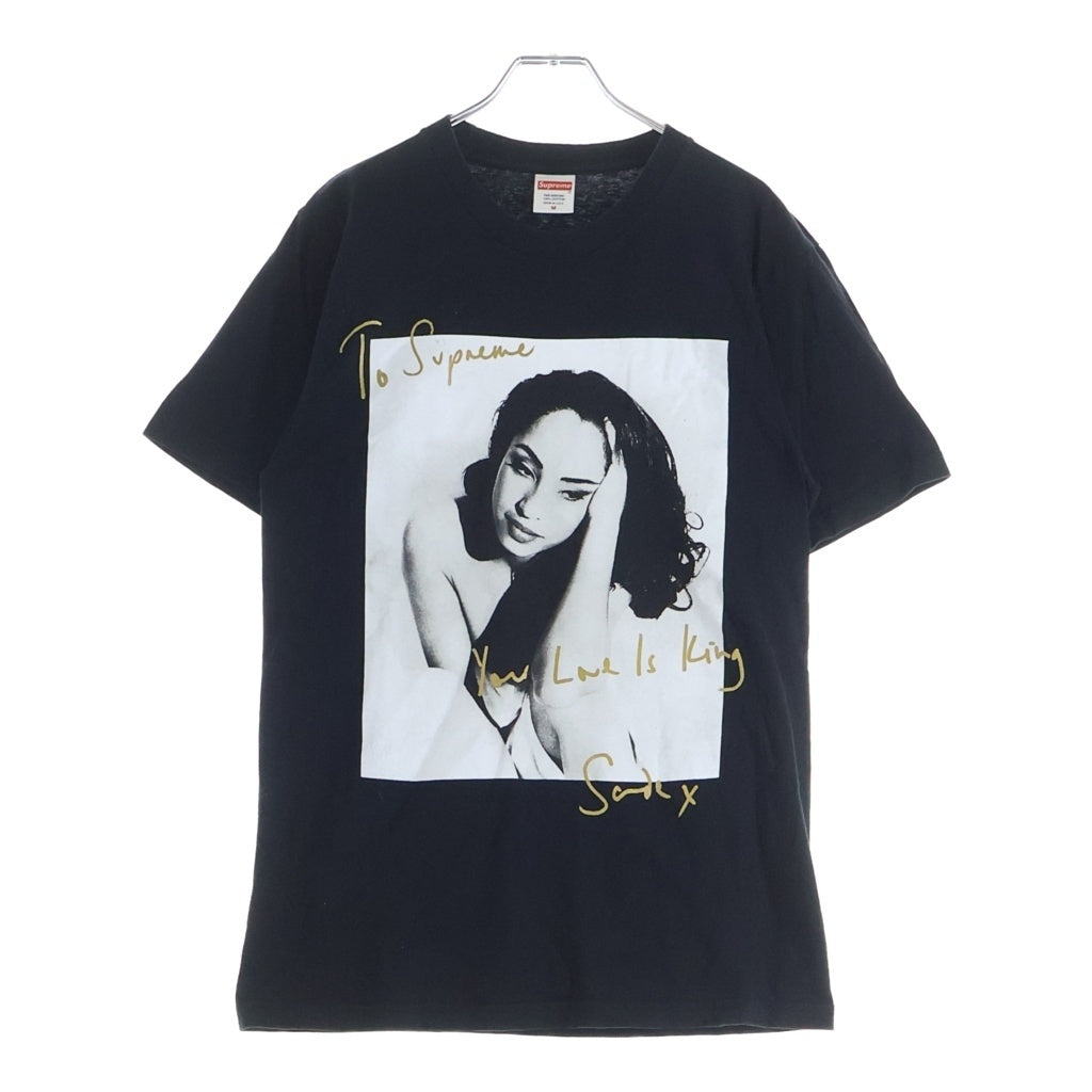 SUPREME(シュプリーム) 17SS Sade tee シャーデーティー 半袖Tシャツ カットソー ブラック