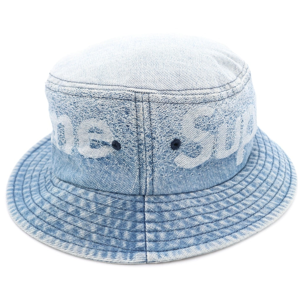 SUPREME(シュプリーム) 22SS Fade Jacquard Denim Crushe フェードジャガード デニムバケットハット 帽子 インディゴ