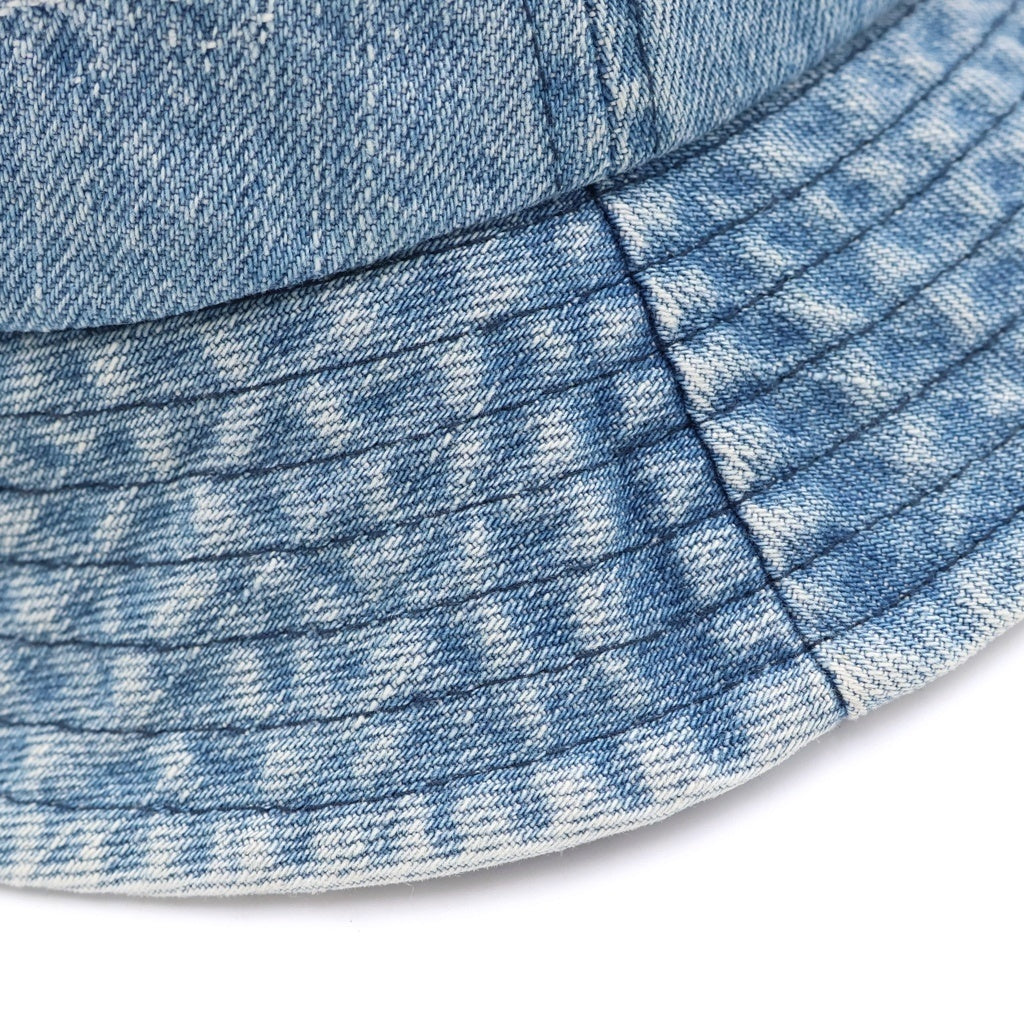 SUPREME(シュプリーム) 22SS Fade Jacquard Denim Crushe フェードジャガード デニムバケットハット 帽子 インディゴ