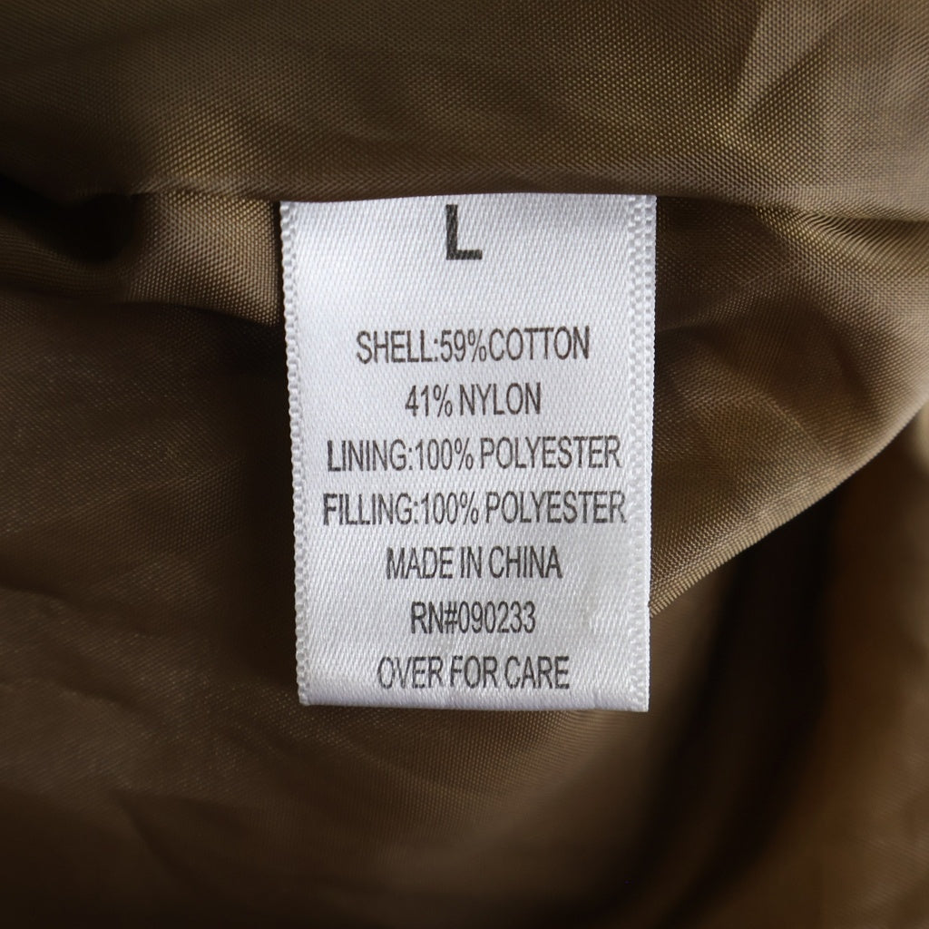 FEAR OF GOD ESSENTIALS(フィアオブゴッド エッセンシャルズ) PUFFER JACKET パファー ジップアップ ダウンジャケット ブラウン