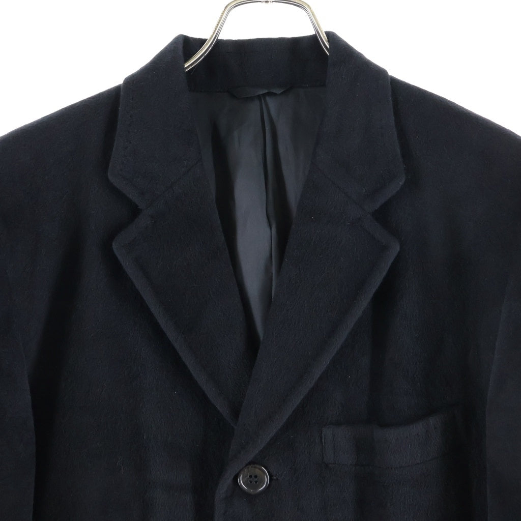 NO BRAND(ノーブランド) A.A.R Yohji Design Studio アンゴラ ウール チェスターコート ブラック