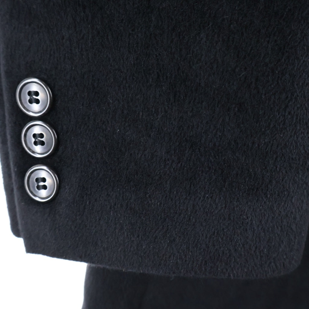 NO BRAND(ノーブランド) A.A.R Yohji Design Studio アンゴラ ウール チェスターコート ブラック