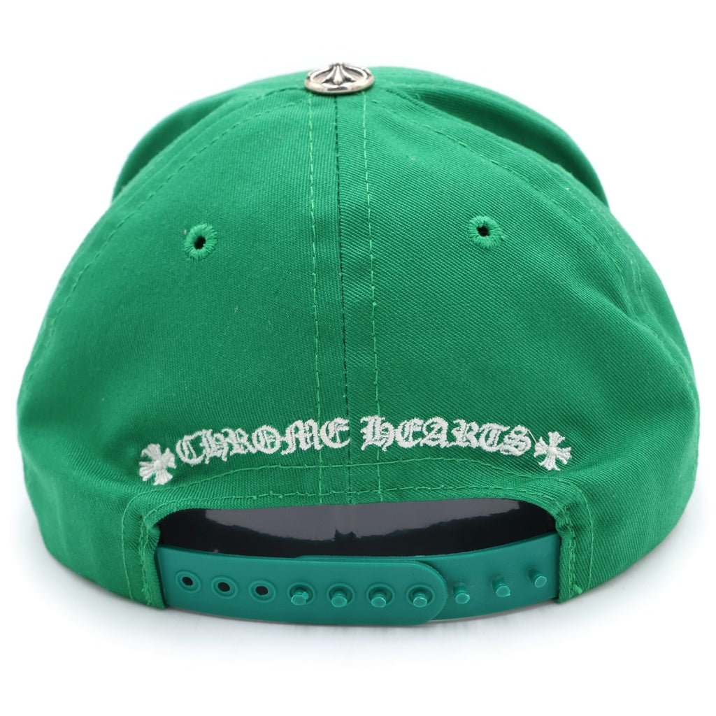 CHROME HEARTS(クロムハーツ) CHロゴ刺繍トラッカーキャップ 帽子 グリーン/イエロー ‐