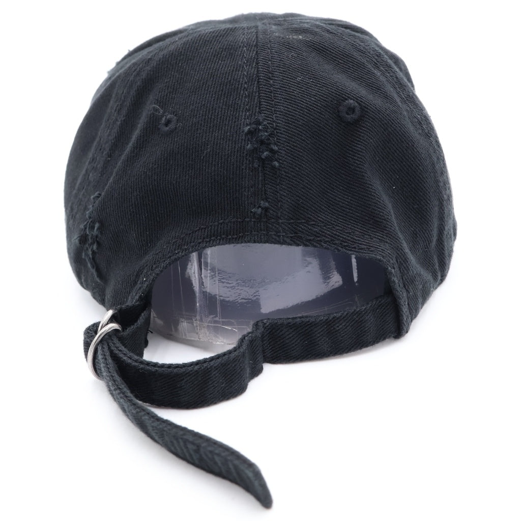 DIESEL(ディーゼル) ロゴパッチ ベースボール キャップ ブラック C-BIGDOV C-BIGDOV