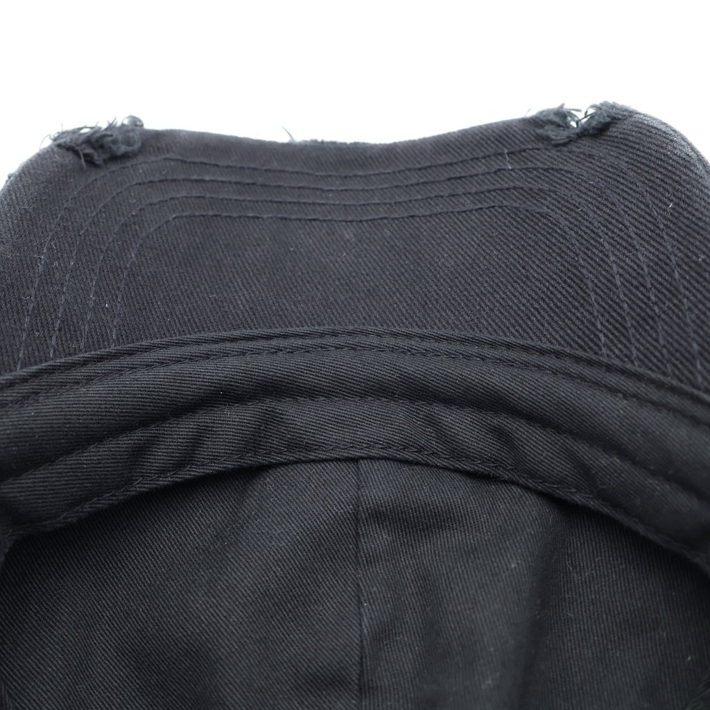 DIESEL(ディーゼル) ロゴパッチ ベースボール キャップ ブラック C-BIGDOV C-BIGDOV