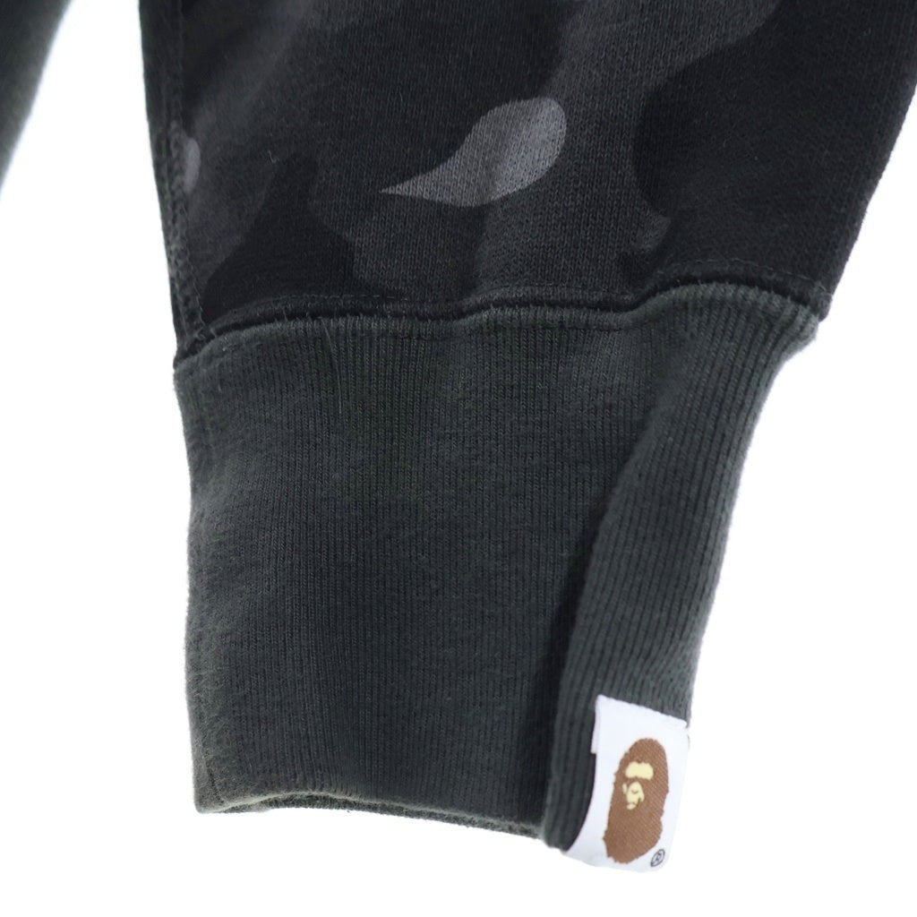 A BATHING APE(アベイシングエイプ) Camo Shark Full Zip Hoodie カモ シャーク フルジップ フーディ パーカー ブラック/レッド 001ZPK801001M 001ZPK801001M