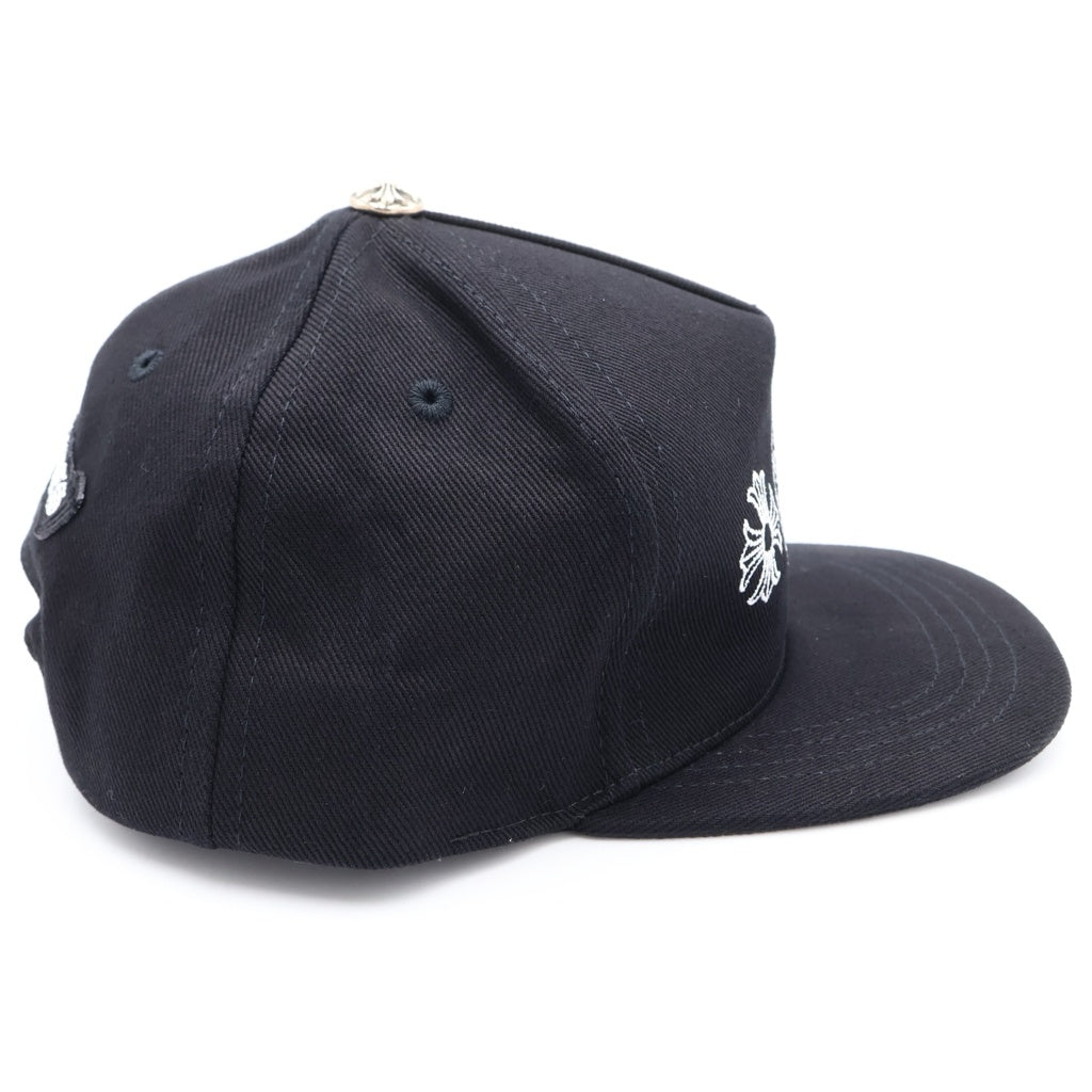 CHROME HEARTS(クロムハーツ) BASEBALL TRUCKER ホースシュー刺繍キャップ ブラック ‐