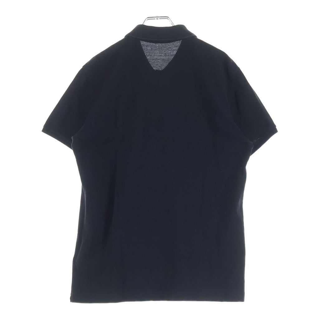 MONCLER(モンクレール) 16SS MAGLIA POLO MANICA CORTA ワッペンロゴ ポロシャツ 半袖シャツ ブラック B10918340800 84556 B10918340800 84556
