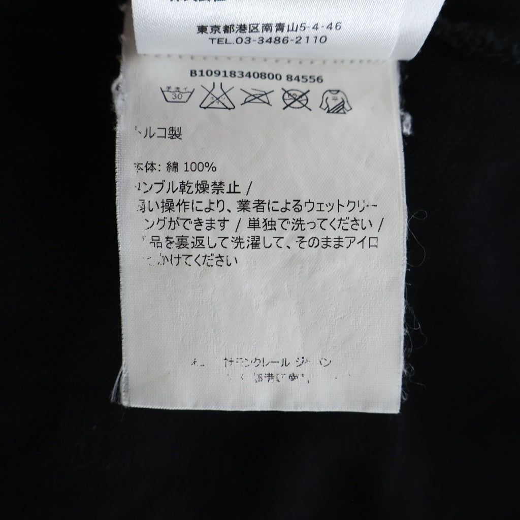 MONCLER(モンクレール) 16SS MAGLIA POLO MANICA CORTA ワッペンロゴ ポロシャツ 半袖シャツ ブラック B10918340800 84556 B10918340800 84556