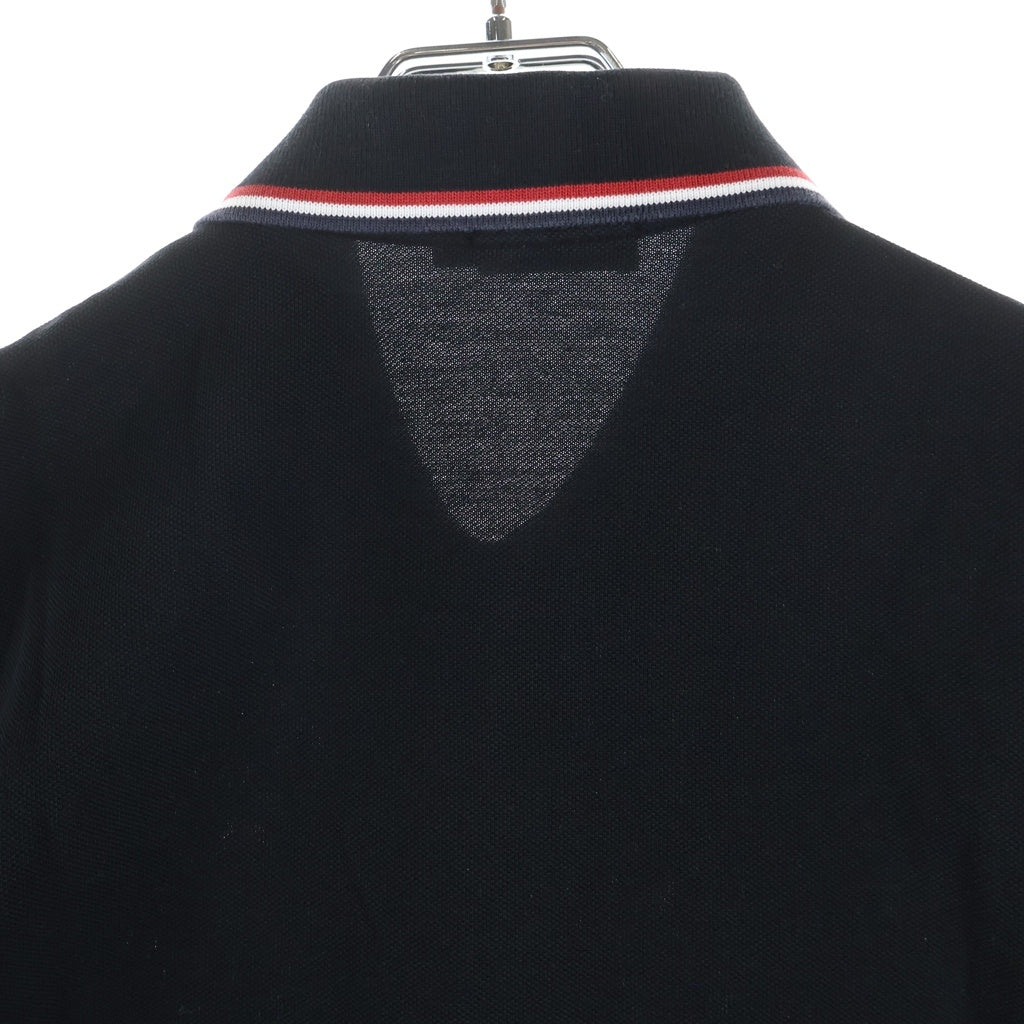MONCLER(モンクレール) 15AW MAGLIA POLO MANICA CORTA ワッペンロゴ ポロシャツ 半袖シャツ ブラック A20918305500 84556 A20918305500 84556