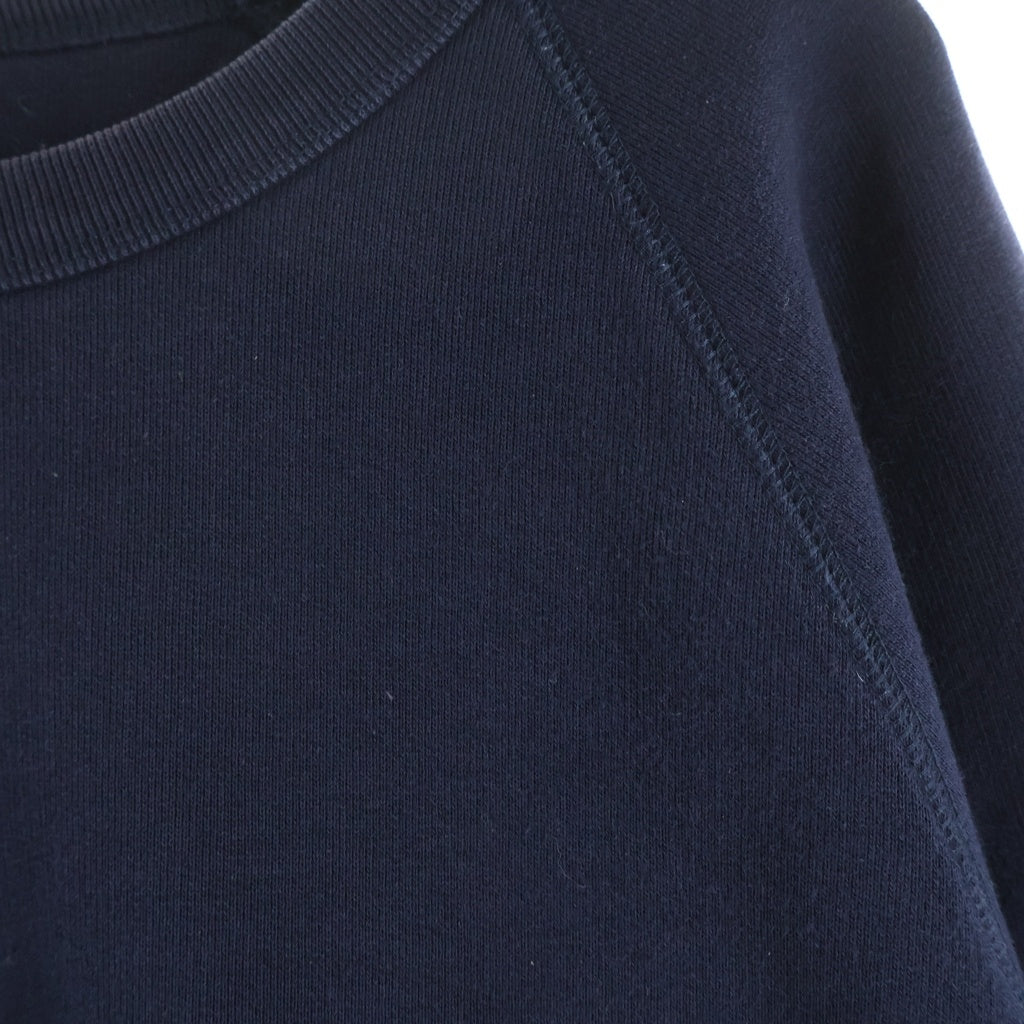MONCLER(モンクレール) 16AW MAGLIA GIROCOLLO ワッペンロゴ スウェット トレーナー ネイビー B20918024400 80984 B20918024400 80984
