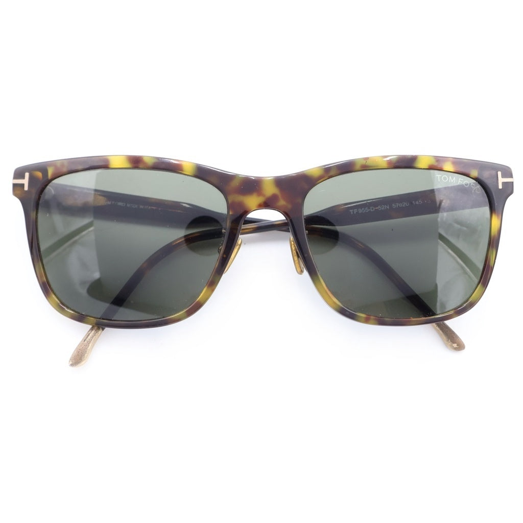 TOM FORD(トムフォード) スクエア ウェリントン サングラス アイウェア ブラック TF955-D