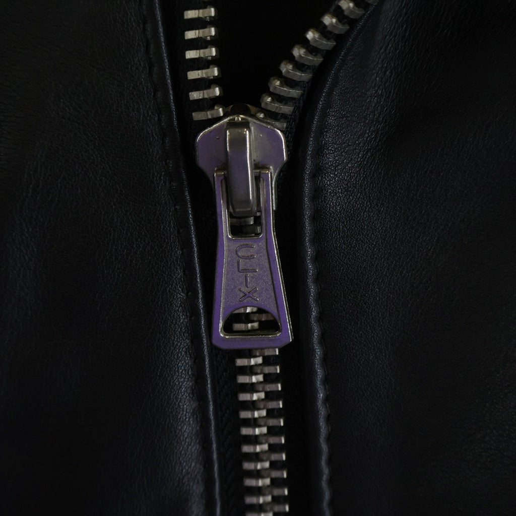 Lewis Leathers(ルイスレザー) No.445 SUPER MONZA スーパーモンザ カウハイド ダブル レザー ジャケット ブラック