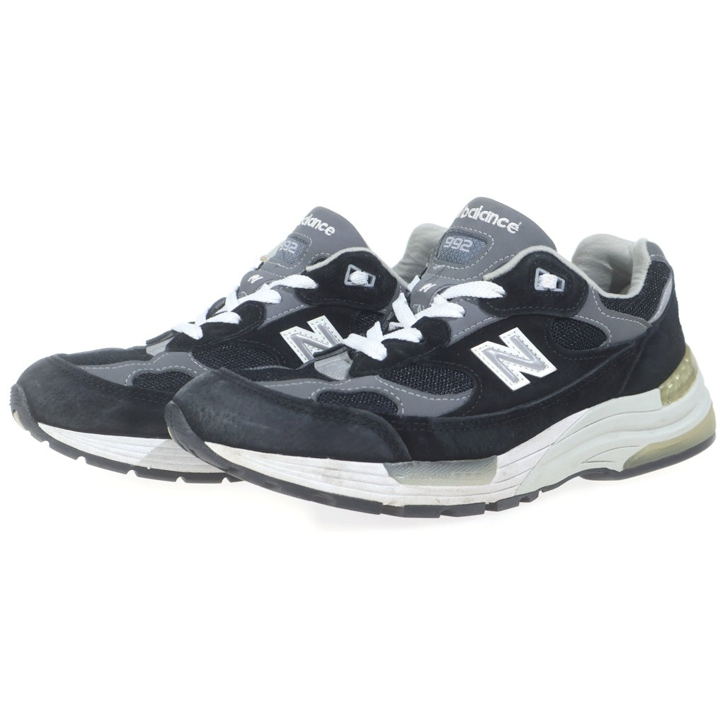 New Balance(ニューバランス) M992EB スエード ローカットスニーカー ブラック US7.5/25.5cm