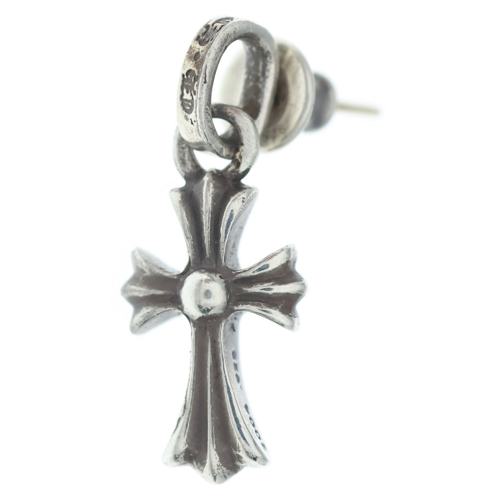 CHROME HEARTS(クロムハーツ) BBY F PPRCHN ベイビーファットクロス ドロップピアス シルバー BCA090