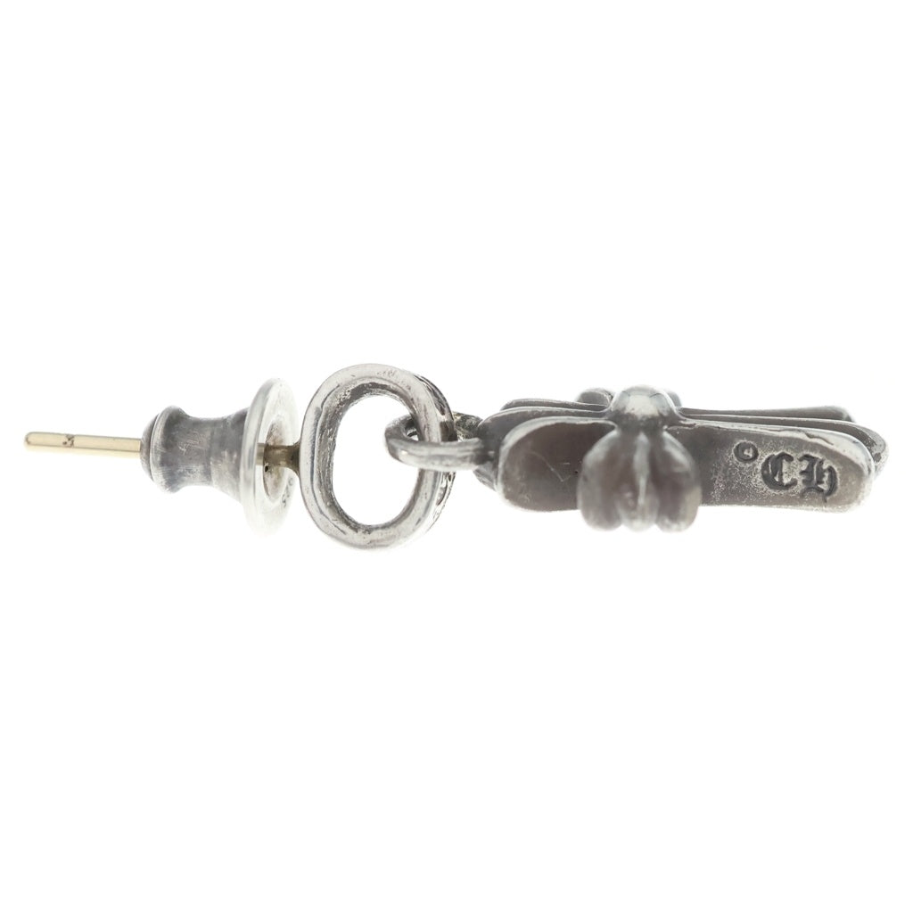 CHROME HEARTS(クロムハーツ) BBY F PPRCHN ベイビーファットクロス ドロップピアス シルバー BCA090