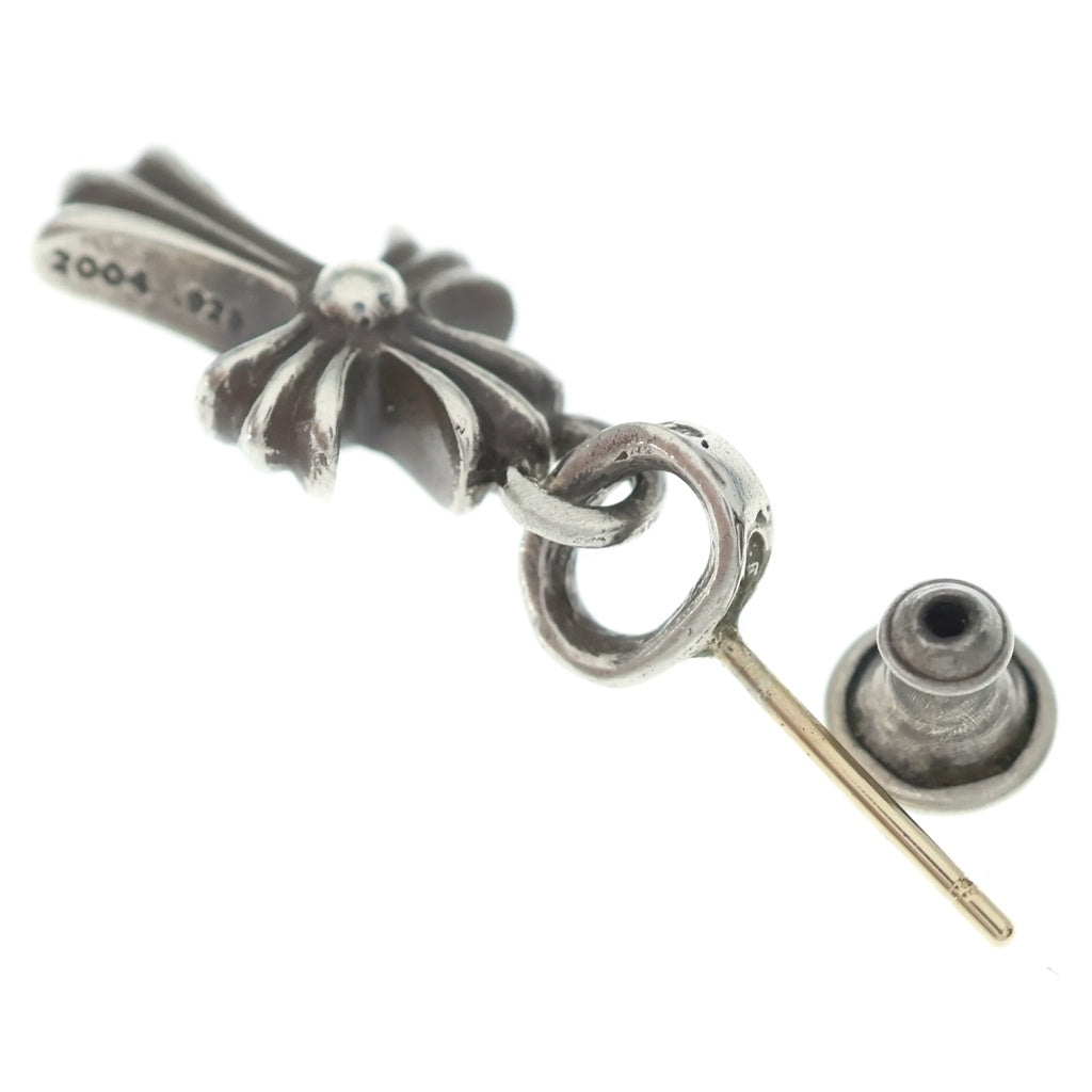 CHROME HEARTS(クロムハーツ) BBY F PPRCHN ベイビーファットクロス ドロップピアス シルバー BCA090