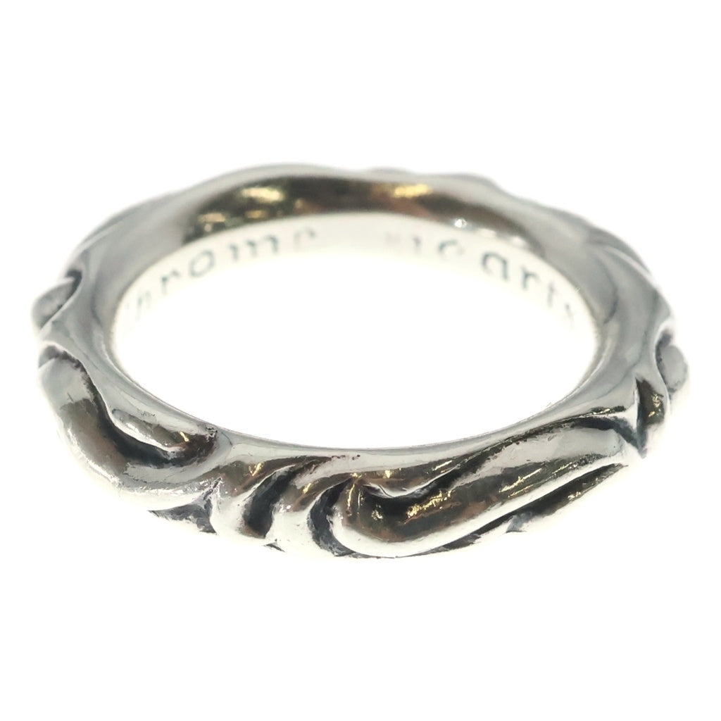 CHROME HEARTS(クロムハーツ) SCRL BAND スクロールバンド リング シルバー