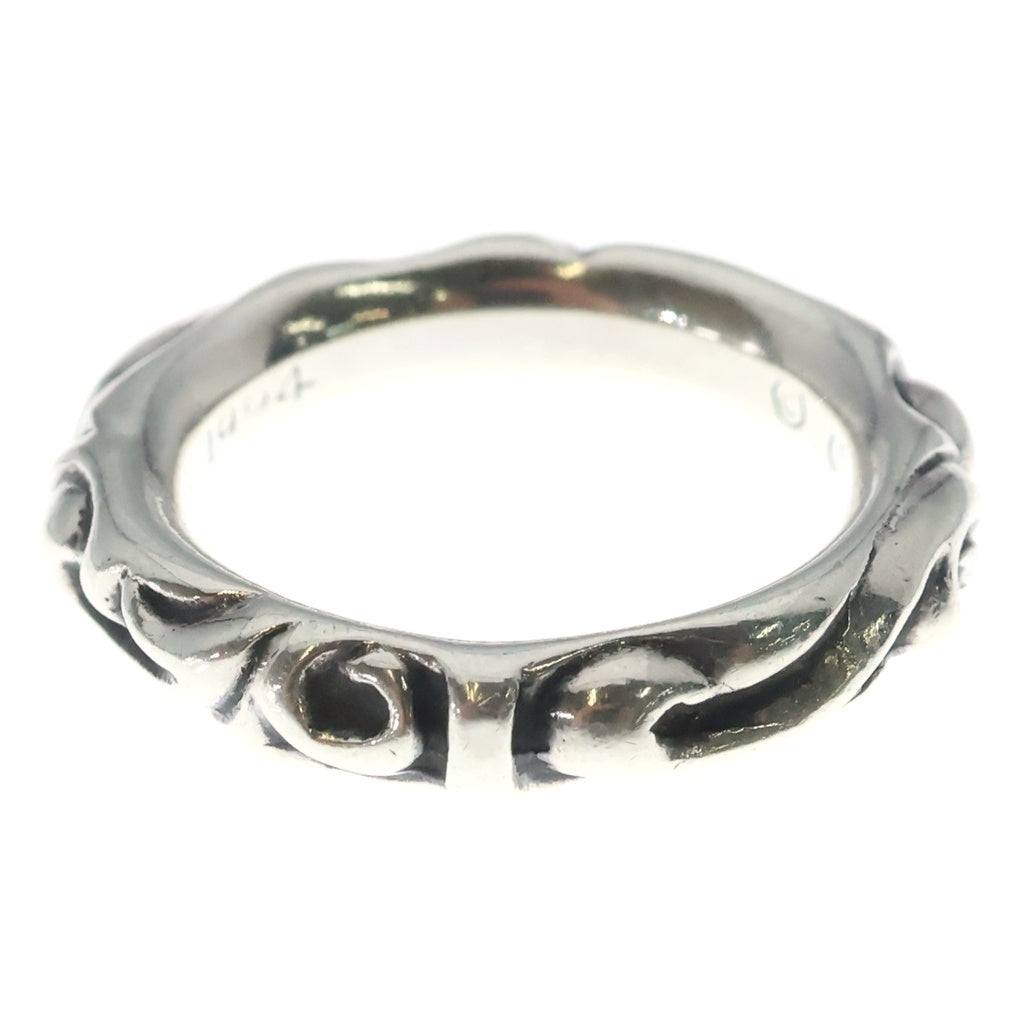 CHROME HEARTS(クロムハーツ) SCRL BAND スクロールバンド リング シルバー