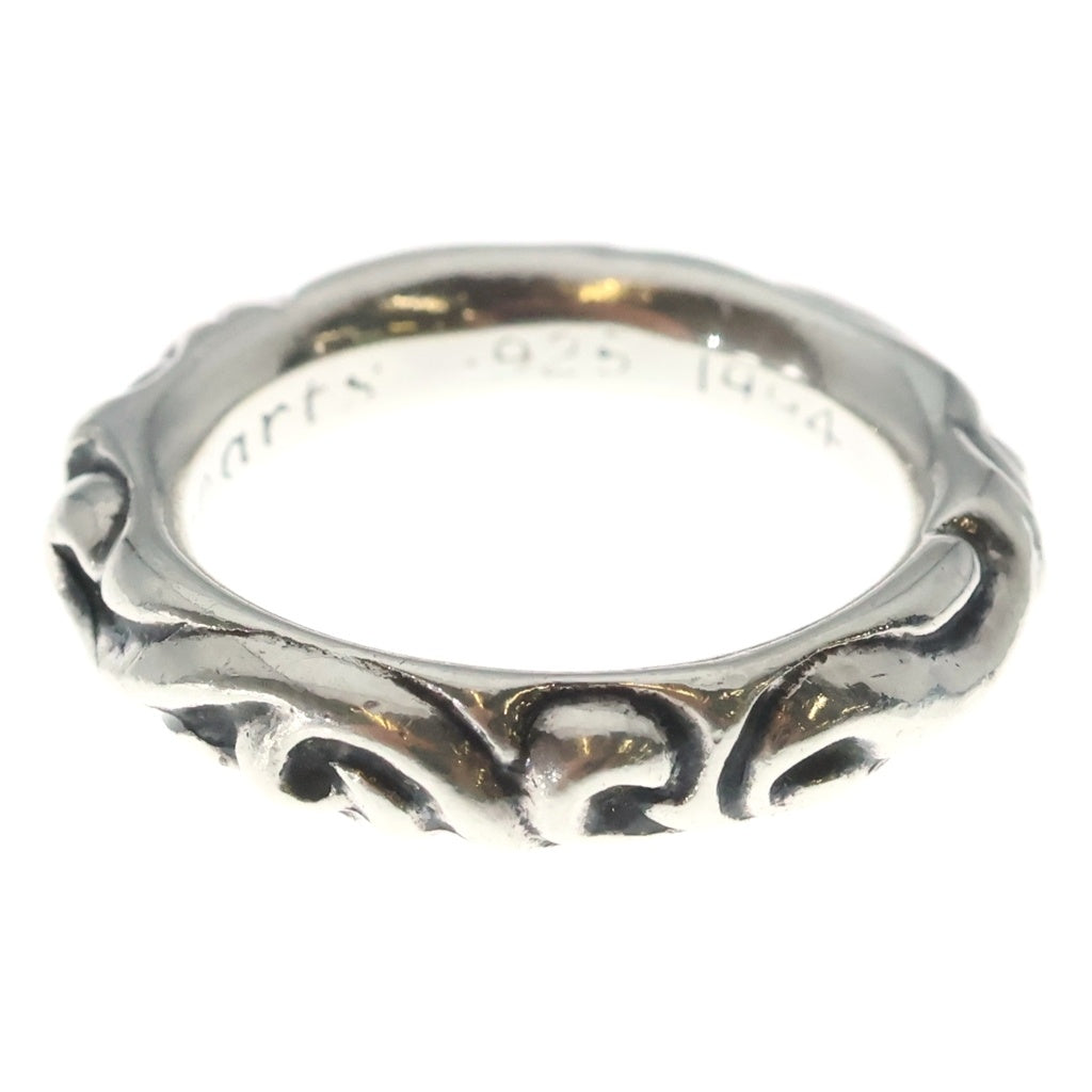 CHROME HEARTS(クロムハーツ) SCRL BAND スクロールバンド リング シルバー