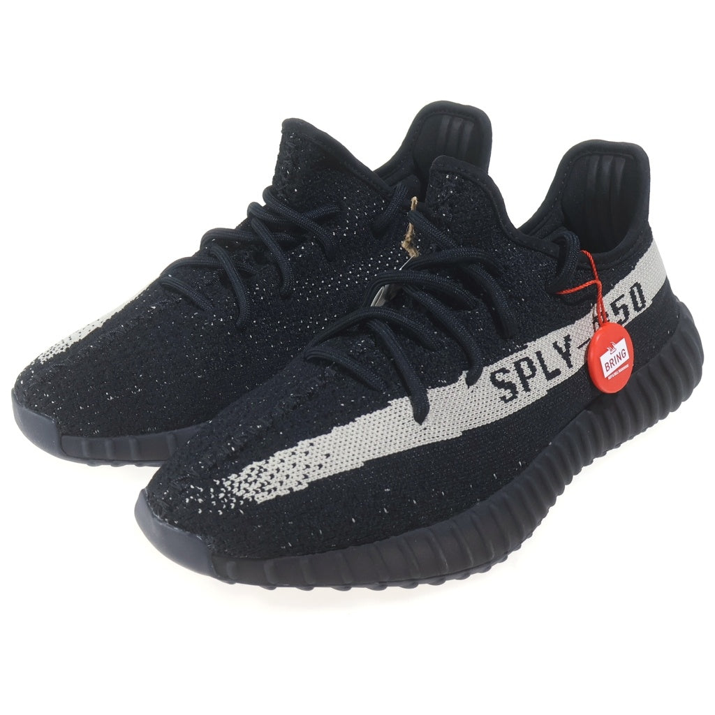 adidas(アディダス) YEEZY BOOST 350 V2 イージーブースト350 メッシュローカットスニーカー ブラック US9/27.0cm BY1604