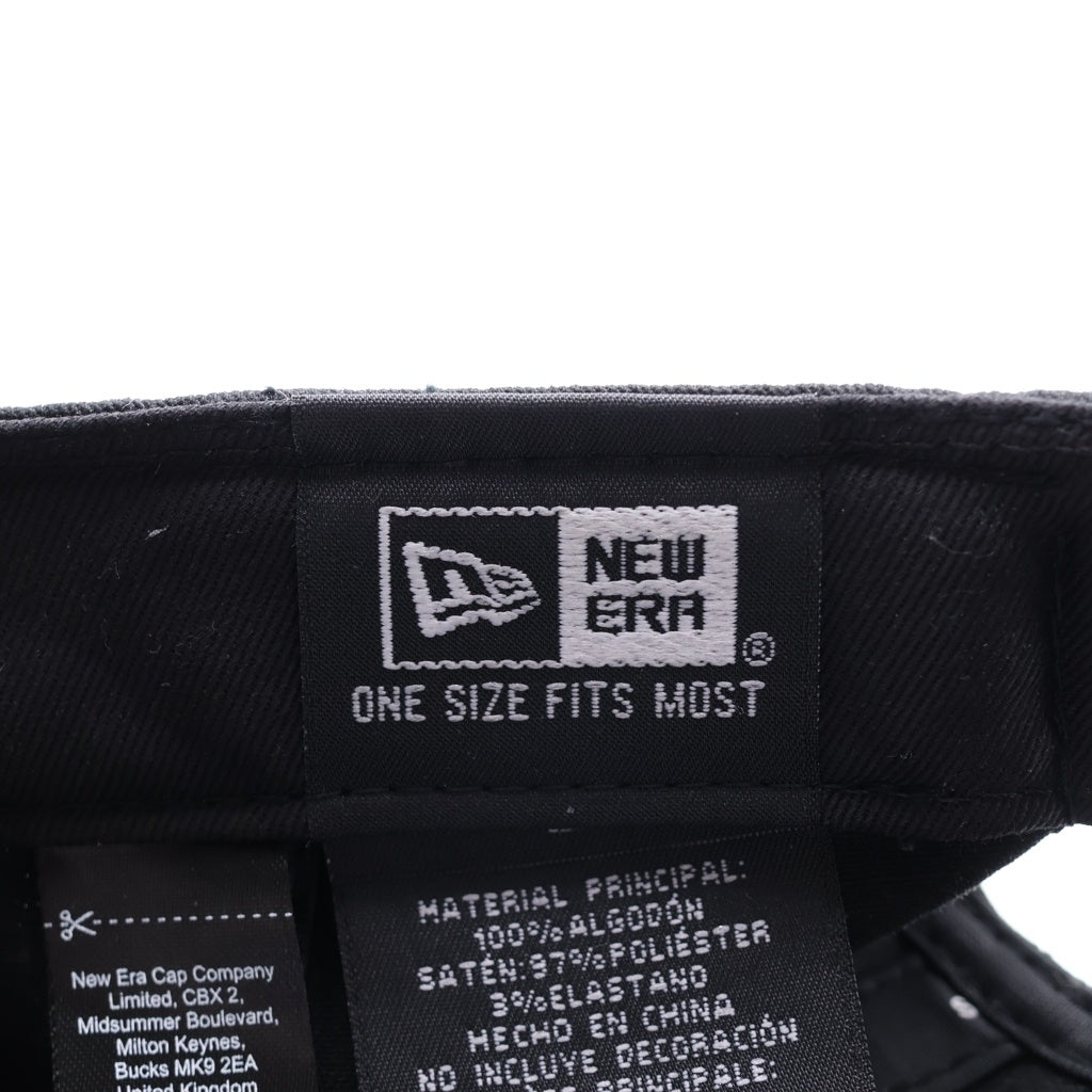 SAINT LAURENT PARIS(サンローランパリ) ×NEW ERA 9FORTY ロゴ刺繍 キャップ ブラック