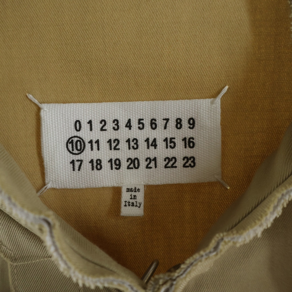Maison Margiela(メゾンマルジェラ) 18AW Short Trench Coat ショートトレンチコート ベージュ S50AM0343