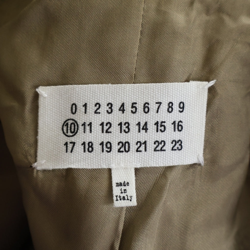 Maison Margiela(メゾンマルジェラ) 15AW Melton Wool Chester Coat メルトンウールチェスターコート ブラウン S30AA0072