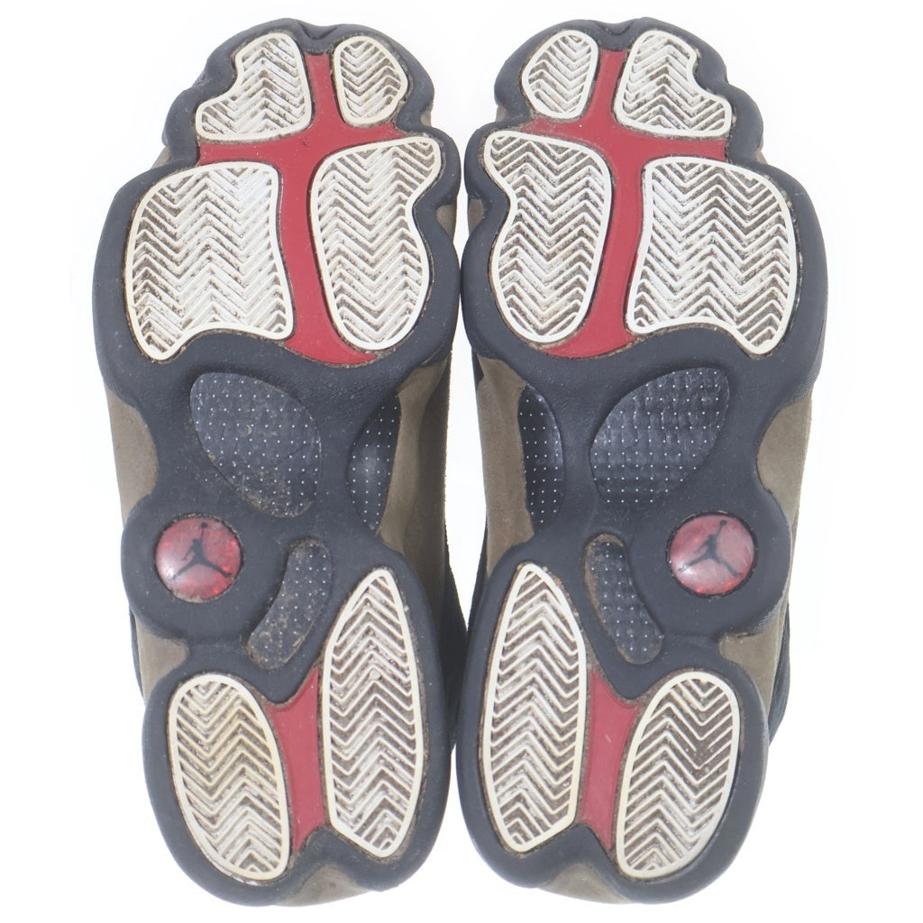 NIKE(ナイキ) AIR JORDAN13 RETRO OLIVE エアジョーダン13 レトロ オリーブ ハイカットスニーカー ブラック US9.5/27.5cm 414571-006