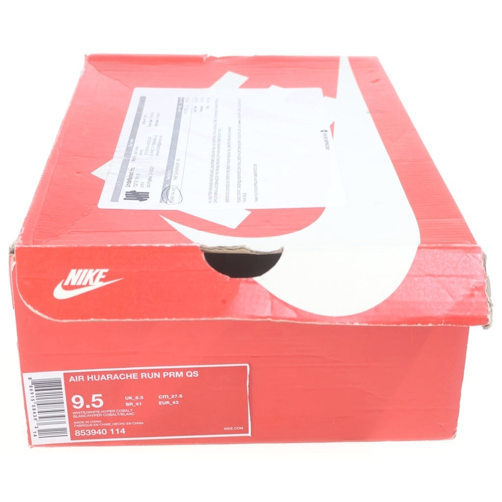 NIKE(ナイキ) Air Huarache Undefeated LA エアハラチ アンディフィーテッド ローカット スニーカー ブルー US9.5/27.5cm 853940-114