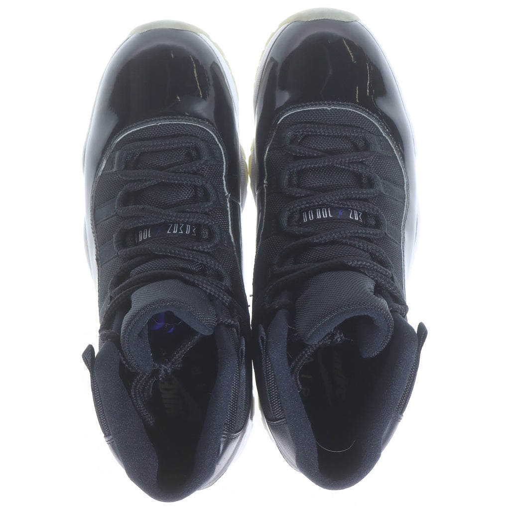 NIKE(ナイキ) 【観賞用 2016年製】 AIR JORDAN 11 RETRO SPACE JAM エアジョーダン レトロ スペースジャム ハイカットスニーカー ブラック/ホワイト 378037-003 US10/28cm