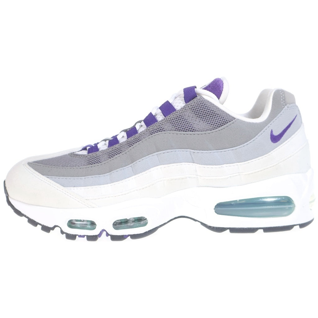 NIKE(ナイキ) WMNS AIR MAX 95 BIG BUBBLE ウィメンズ エアマックス ビッグバブル ローカットスニーカー グレー/パープル US10/27cm HJ5996-100