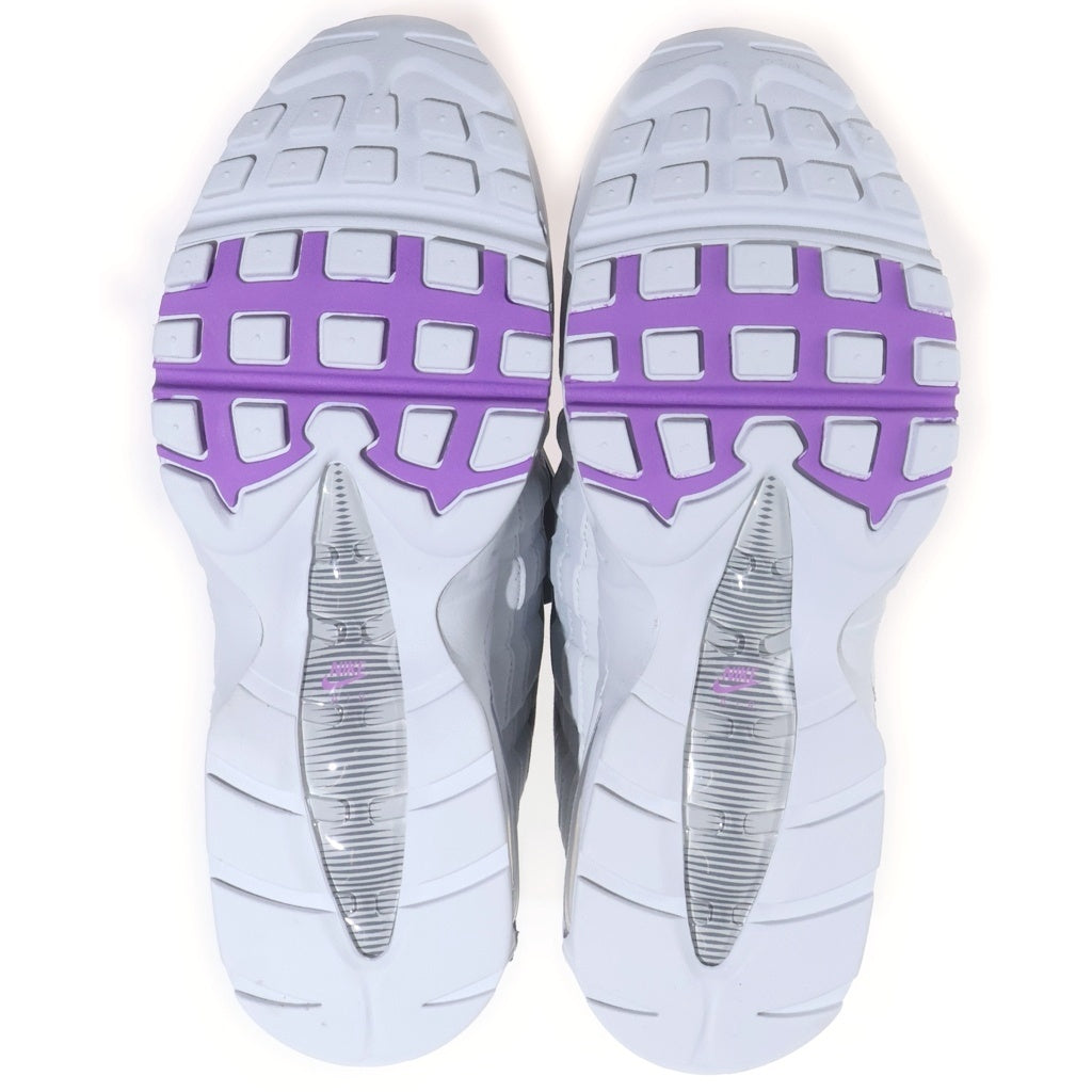 NIKE(ナイキ) AIR MAX 95 BIG BUBBLE エアマックス ビッグバブル ローカットスニーカー グレー/パープル US9/27cm HM4740-012