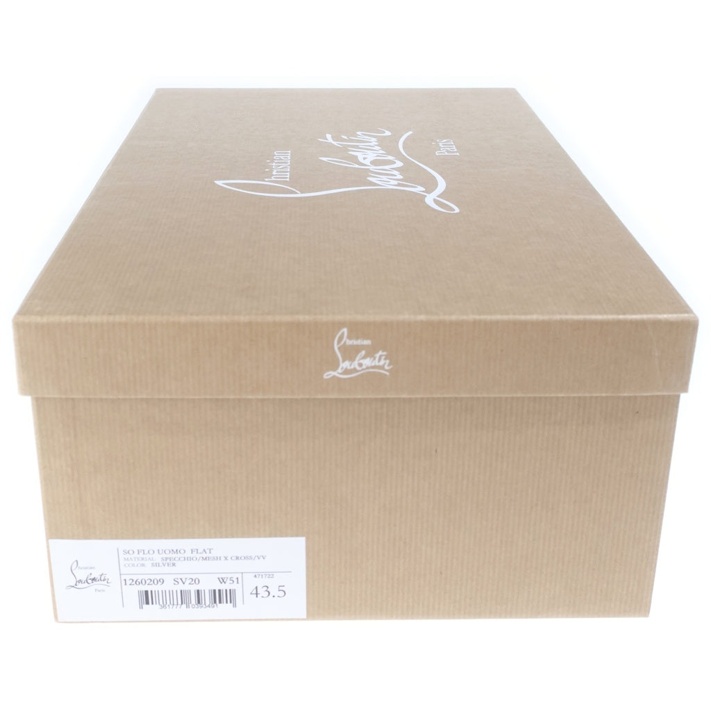 CHRISTIAN LOUBOUTIN(クリスチャンルブタン) SO FLO UOMO FLAT ソー フロー ウオモ フラット ローカットスニーカー ホワイト 1260209