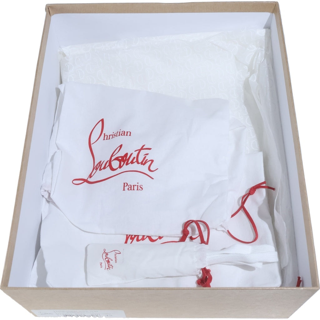 CHRISTIAN LOUBOUTIN(クリスチャンルブタン) LOUIS SPIKES 2022 N FLAT ルイス スパイクス フラット ハイカットスニーカー ホワイト 1230054