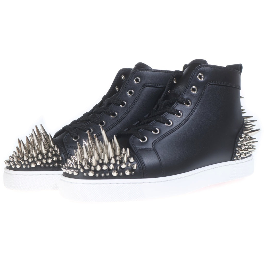 CHRISTIAN LOUBOUTIN(クリスチャンルブタン) LOS ESTEPIC 2 FLAT ルース エステピック ハイカットスニーカー ブラック 1250384