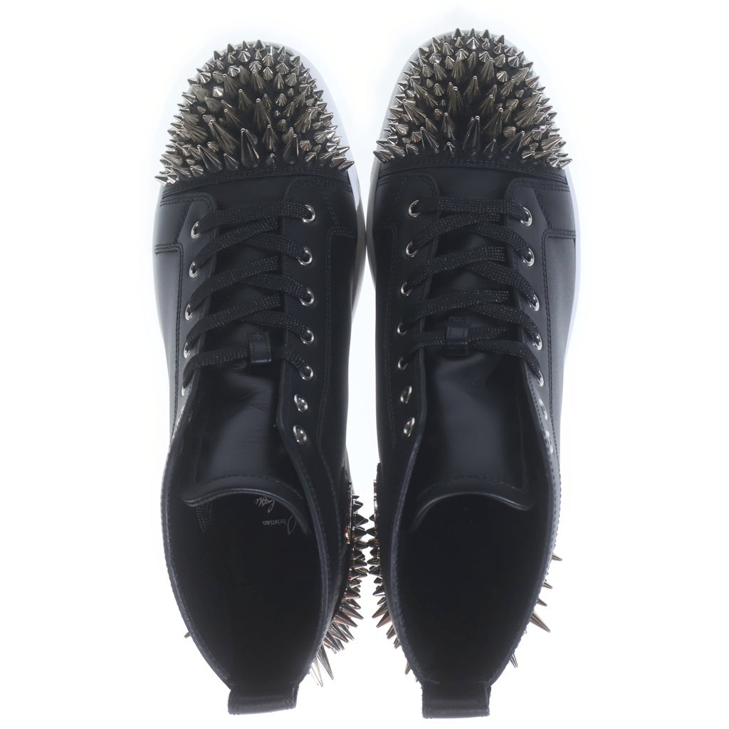 CHRISTIAN LOUBOUTIN(クリスチャンルブタン) LOS ESTEPIC 2 FLAT ルース エステピック ハイカットスニーカー ブラック 1250384
