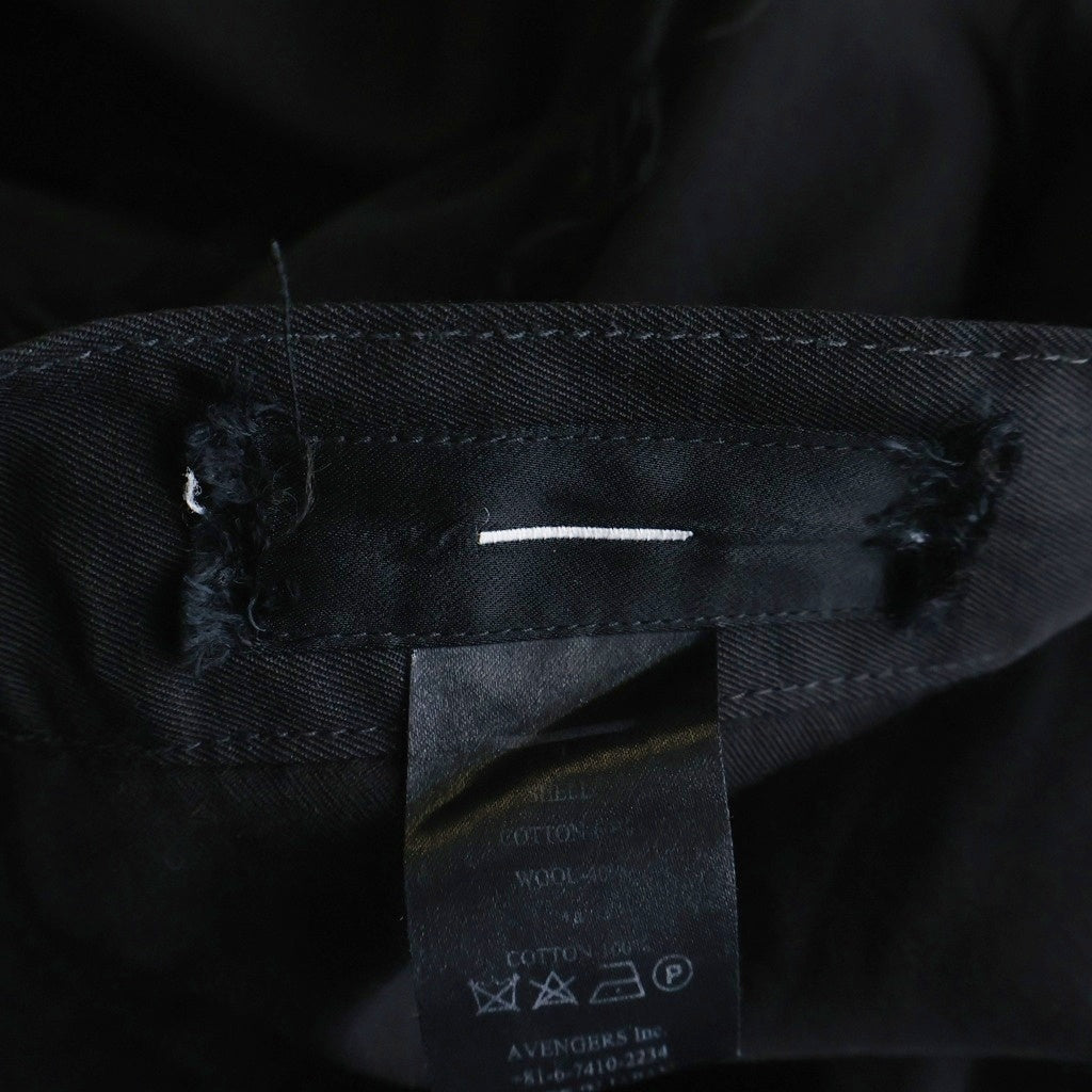 MINUS(マイナス) Slash Seam HBT Cargo pants スラッシュシーム カーゴパンツ ブラック