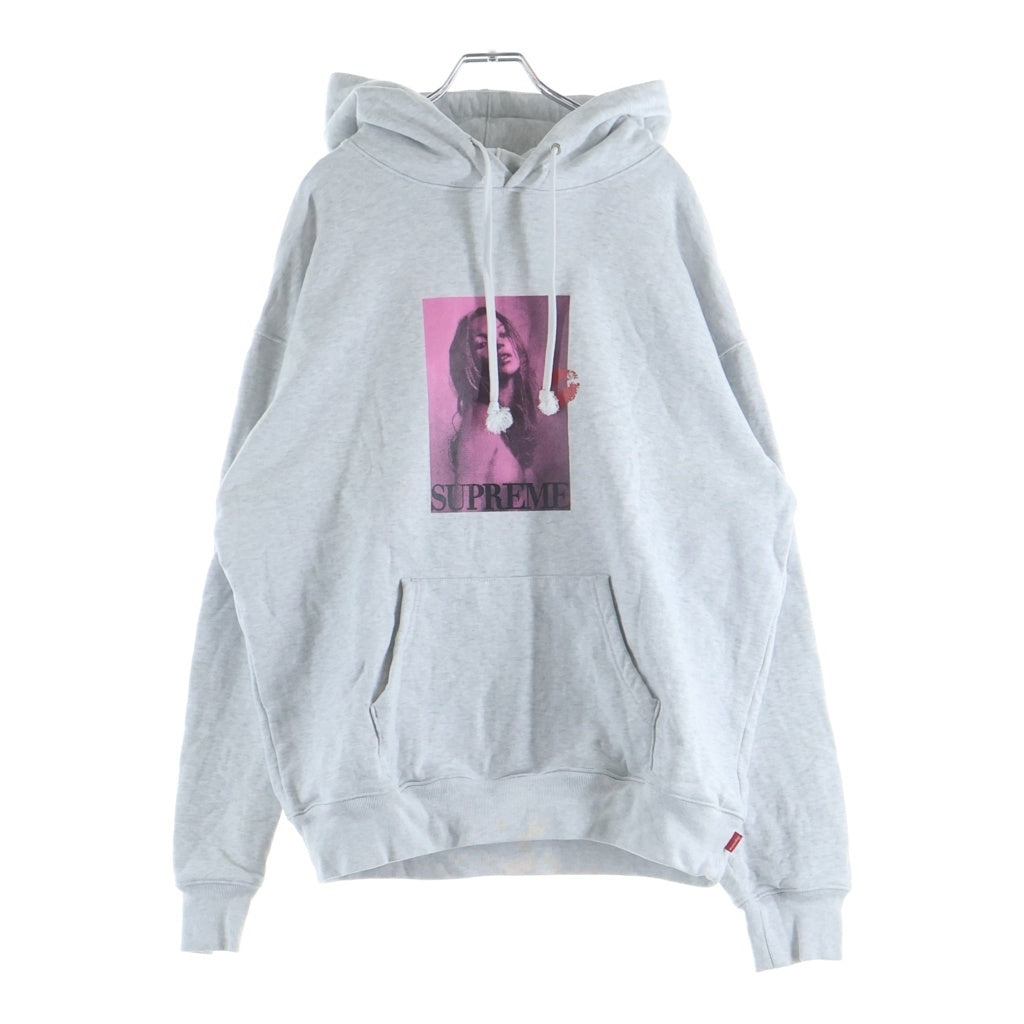 SUPREME(シュプリーム) 24AW Kate Moss Hooded Sweatshirt ケイトモス フーデッド スウェットシャツ プルオーバーパーカー グレー