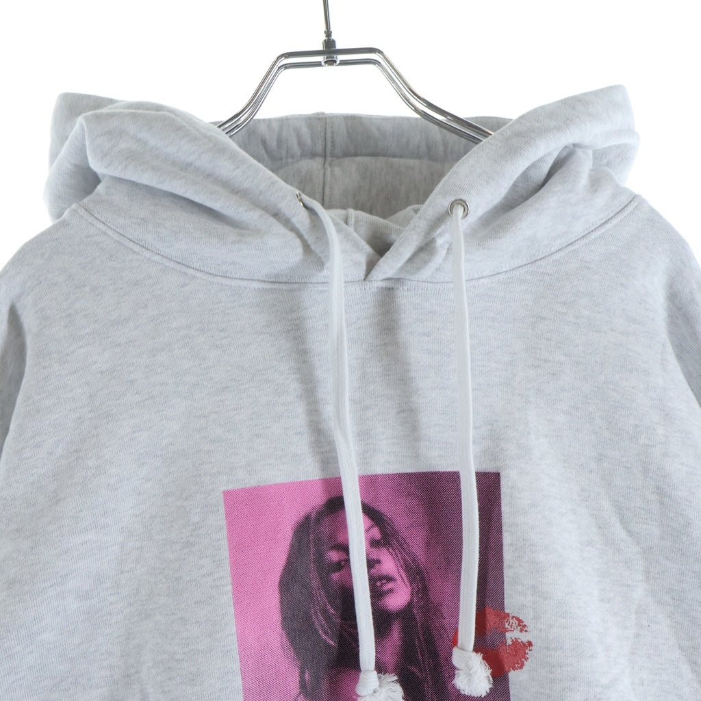 SUPREME(シュプリーム) 24AW Kate Moss Hooded Sweatshirt ケイトモス フーデッド スウェットシャツ プルオーバーパーカー グレー