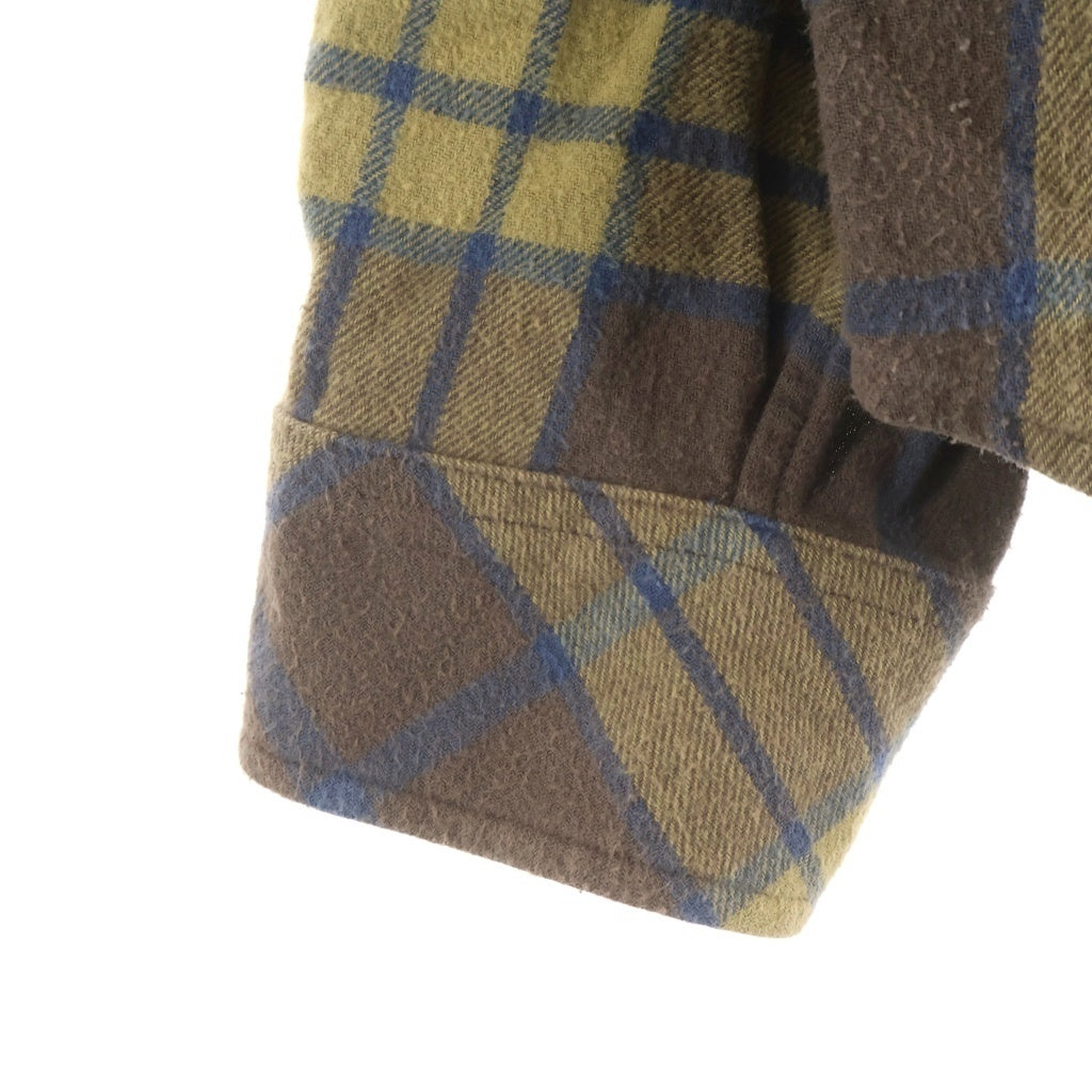 SUPREME(シュプリーム) 21SS ×HYSTERIC GLAMOUR Plaid Flannel Shirt ×ヒステリックグラマー プレイド フランネル シャツ ブラウン